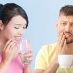People experiencing tooth sensitivity while drinking beverages